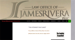 Desktop Screenshot of jamesriveralawva.com